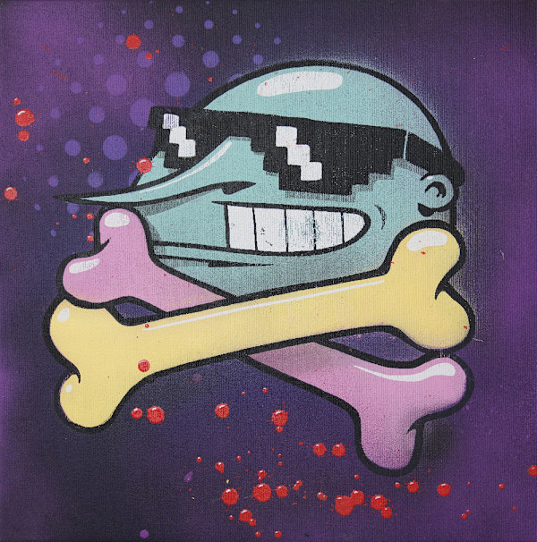 Die Smiling #7 by Sumo, Image 1.