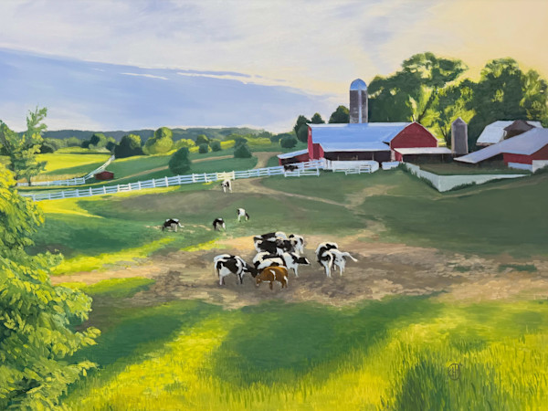Commission of  Northern Michigan Farm by Christy Hughes, Image 1.
