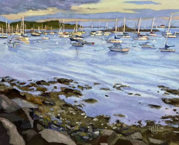 Golden Hour at Kittery Point by Christy Hegarty