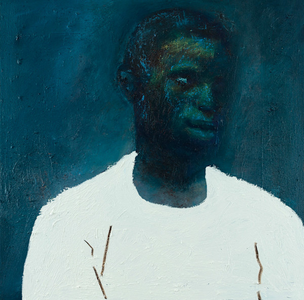 blue head II by Temi Wynston Edun, Image 1.