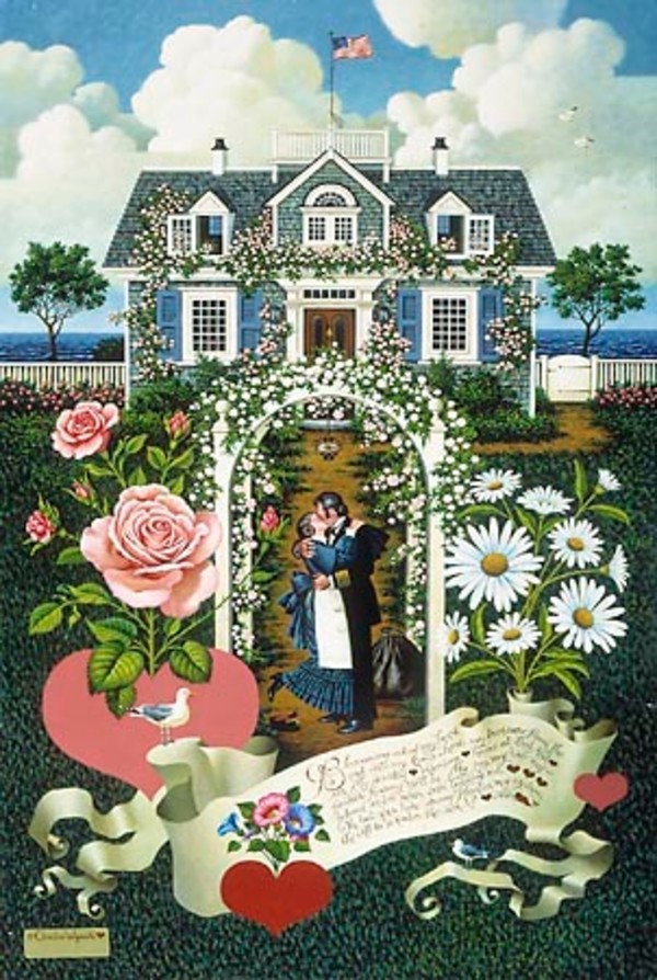 Home is My Sailor by Charles Wysocki, Image 1.