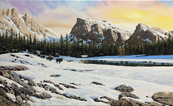 Bison Trails by Maxine Bone, Image 1.