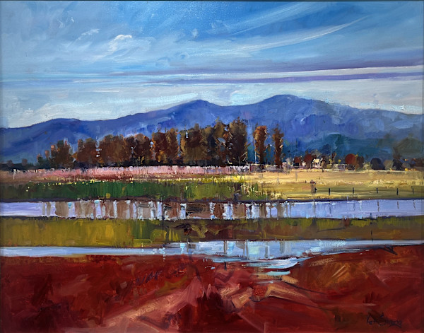 Jerseyville, Flooding of the Lower Pasture by Ken Strong