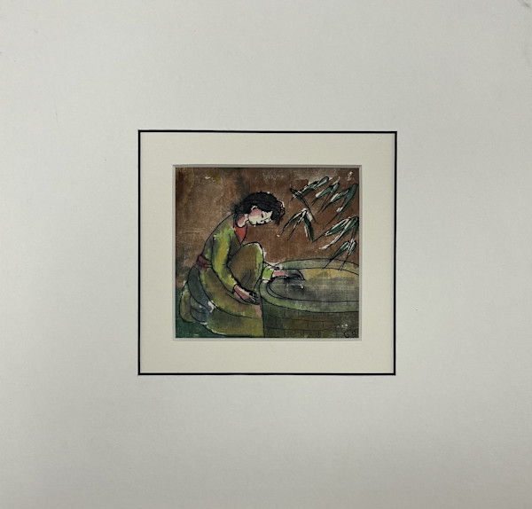 Matted Watercolor, Image 2.
