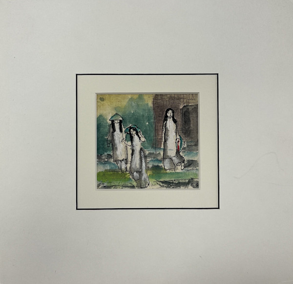 Matted Watercolor, Image 2.