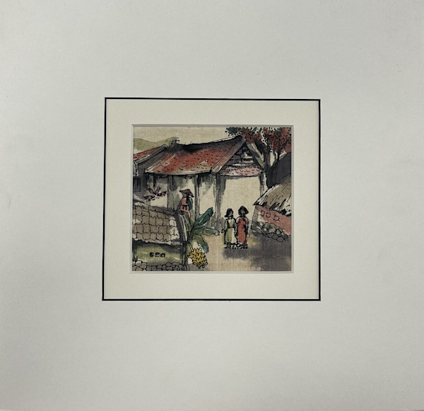 Matted Watercolor, Image 2.