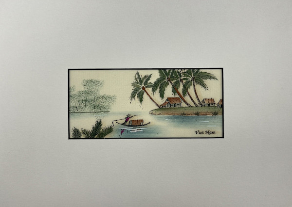 Matted Watercolor Viet Nam, Image 2.