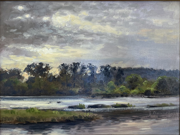 Breaking Clouds (On The Potomac) by John Bannon, Image 2.