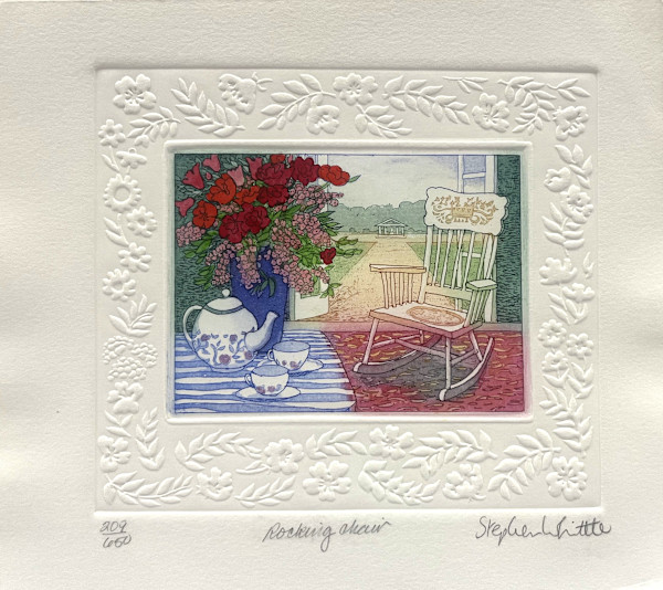 Rocking Chair 209/650 by Stephen Whittle, Image 3.