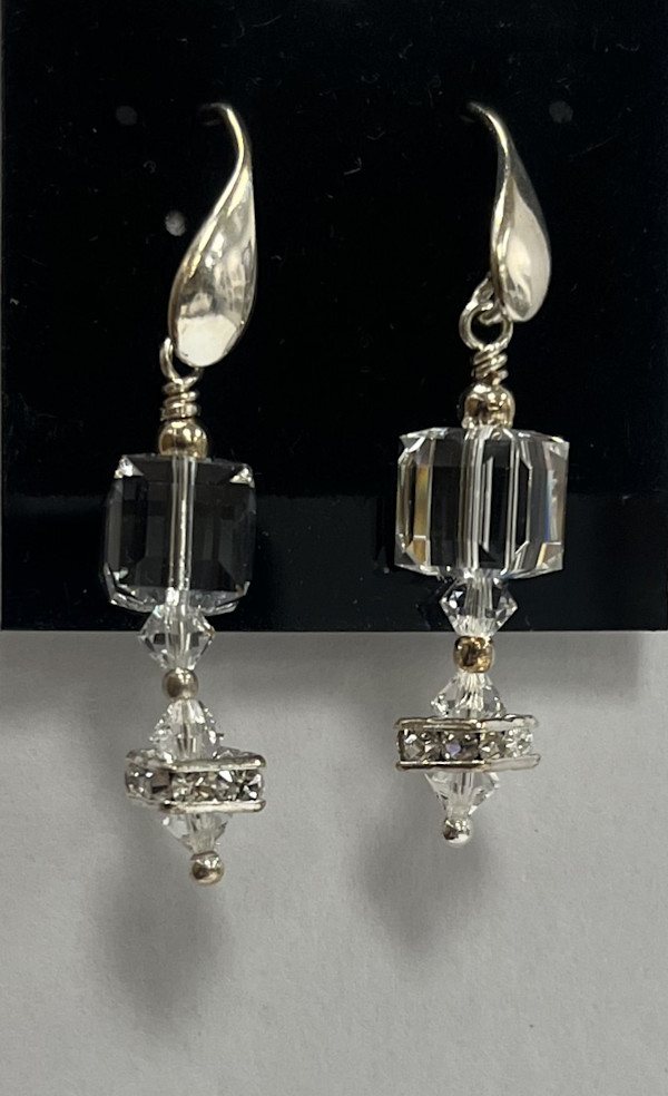 #1243 Swarovski Crystal with Sterling Accents by Sue Broadway, Image 2.