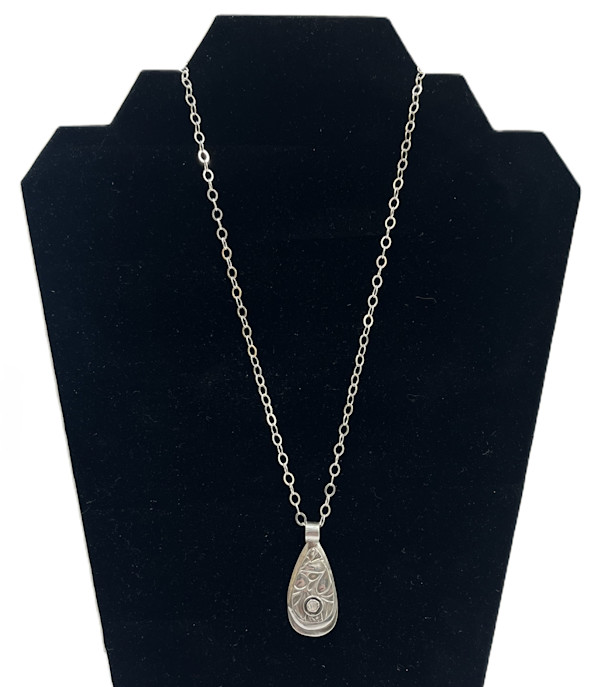 #1080 Hand Crafted Pendant .999 by Sue Broadway, Image 3.