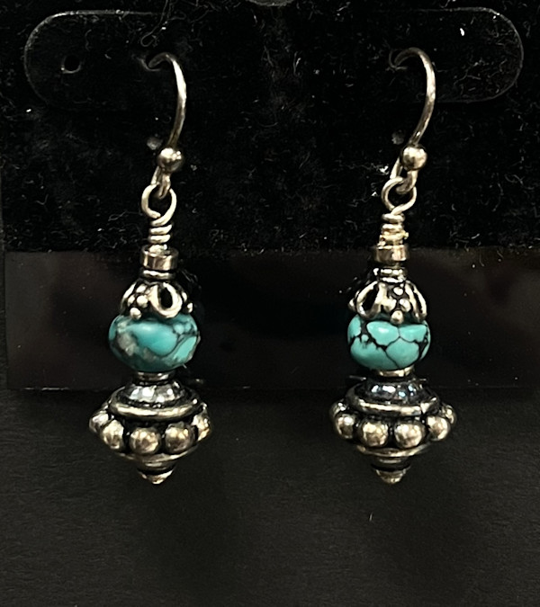 #62 Turquoise and Sterling Silver by Sue Broadway, Image 2.