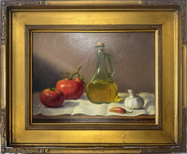 Tomatoes and Cruet by John Bannon