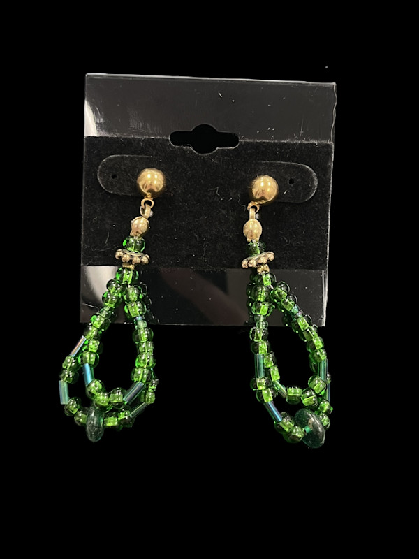 #264 Earrings by Sue Broadway, Image 1.