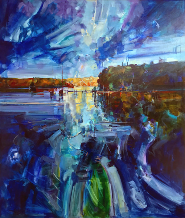 Last Light on the Camden Haven by Ken Strong, Image 1.