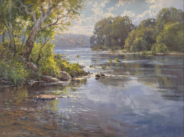 Afternoon Light, Potomac River by Christine Lashley, Image 1.