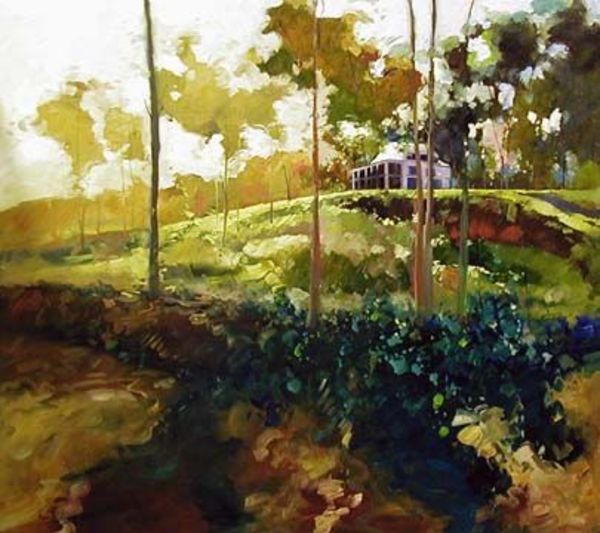 Sunlight Dappled Landscape, White's Ferry VA by Ken Strong, Image 1.