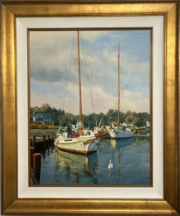 Trawlers at Tilghman by Dino Paravano