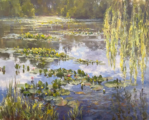 Pond Shimmer by Christine Lashley, Image 1.