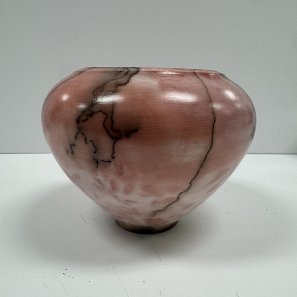 Raku Fired Soluble Metal Salts #5 by Scott Stockdale, Image 1.