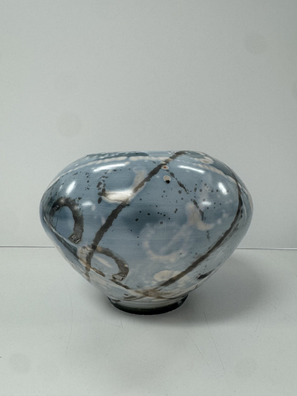 Soluble Salt Fired Vessel #29 by Scott Stockdale, Image 1.