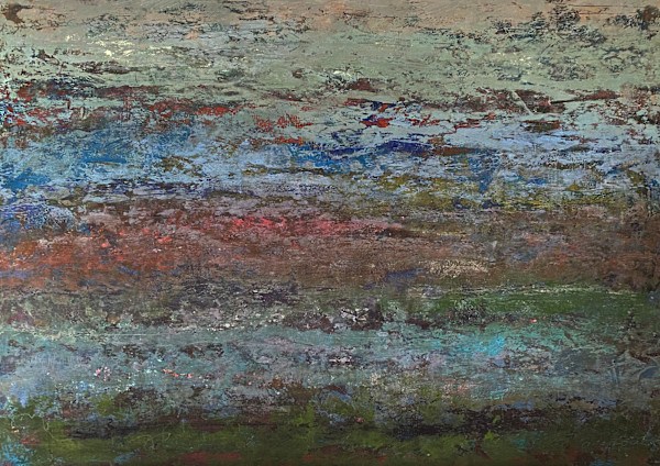 A Destination Reached I, 28x40" by Ginnie Cappaert