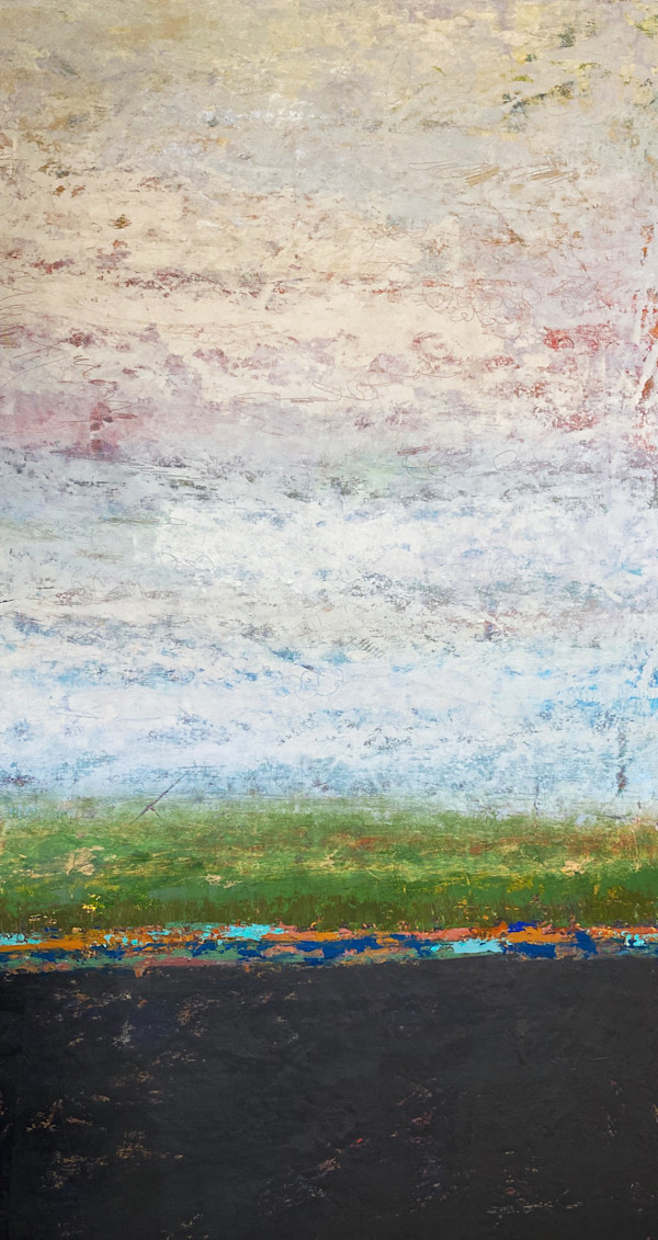 A Relaxing Evening 1, 60x34" by Ginnie Cappaert