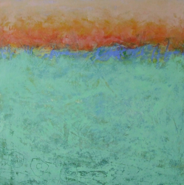 Beautiful Life, 24 x 24" by Ginnie Cappaert