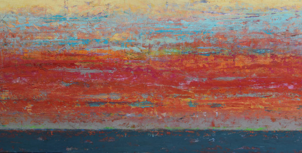 Beauty in the Sky, 30x60" by Ginnie Cappaert