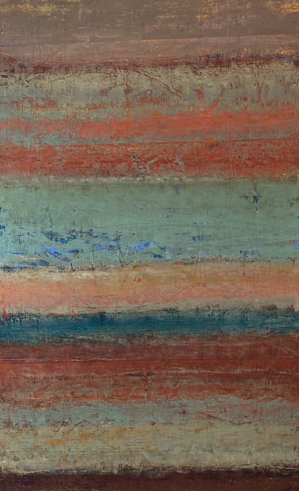 Blankets 5, 48x30" by Ginnie Cappaert