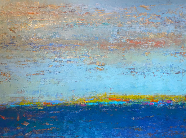 Dawn on the Lakeshore, 30x40" by Ginnie Cappaert