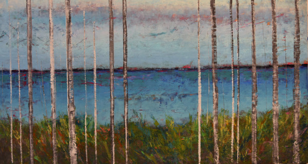 Delicate Balance, 34x60" by Ginnie Cappaert