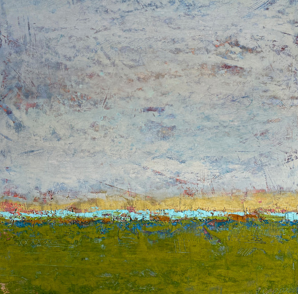 Early Evening, 30x30" by Ginnie Cappaert