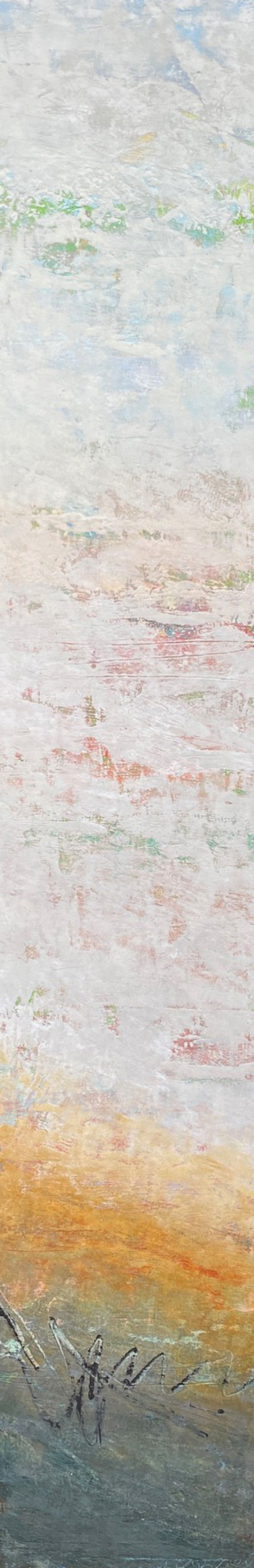 Effortless Grace 1, 60x12" by Ginnie Cappaert, Image 1.