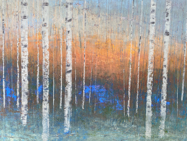 Evening in the Forest, 30x40" by Ginnie Cappaert, Image 1.