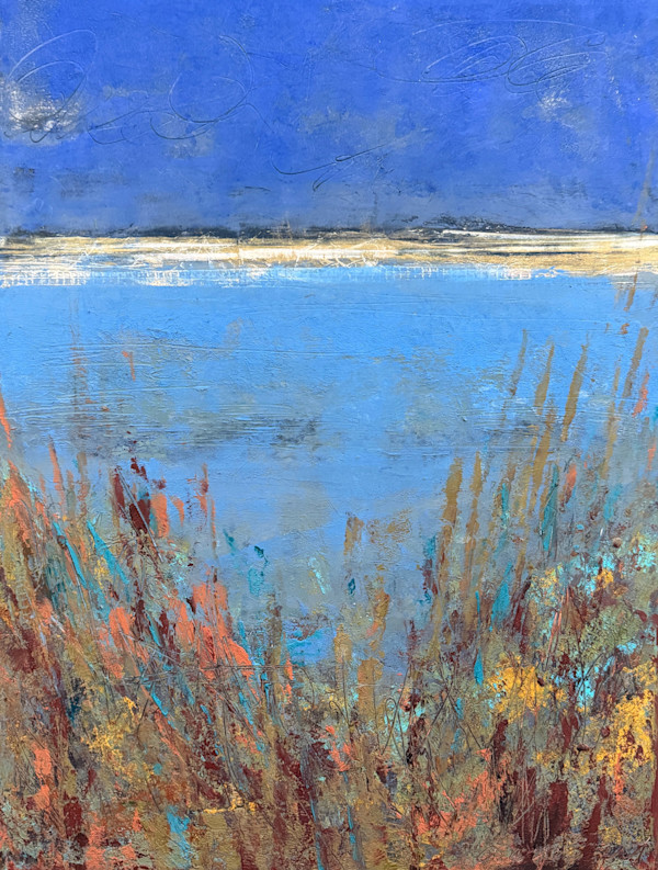 Evening Lakeshore,  16x12" by Ginnie Cappaert, Image 1.