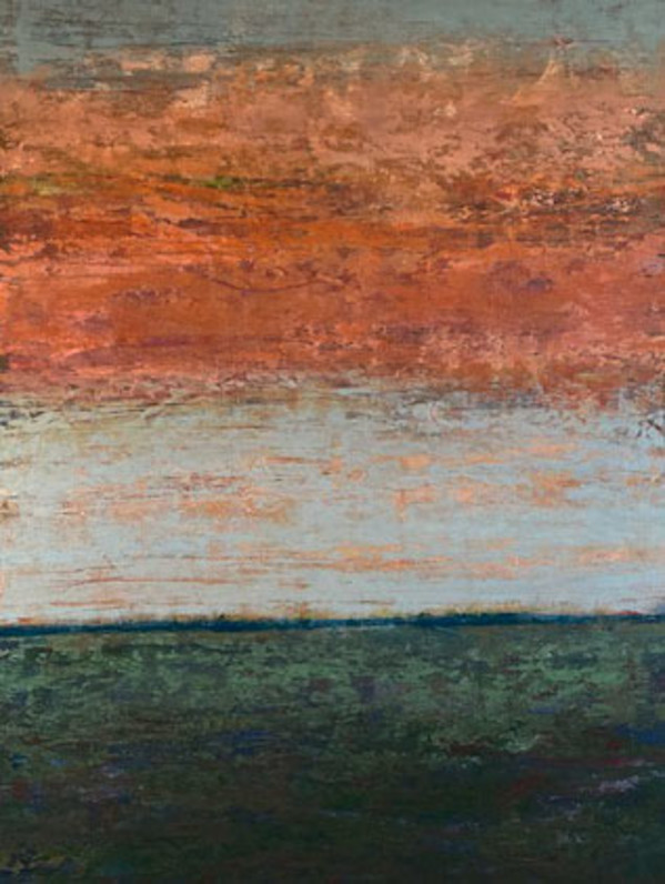 Evening on the Back Roads, 48x36" by Ginnie Cappaert