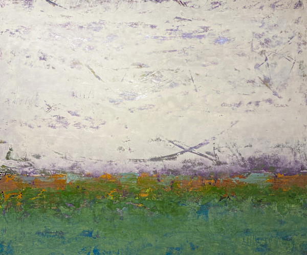Finding Space, 30x36" by Ginnie Cappaert