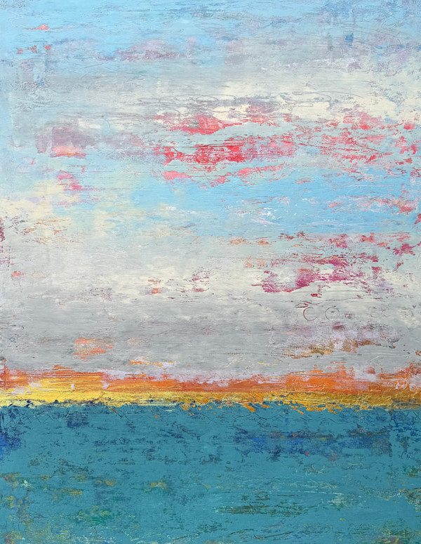 Floating in Dreams, 34x26" by Ginnie Cappaert