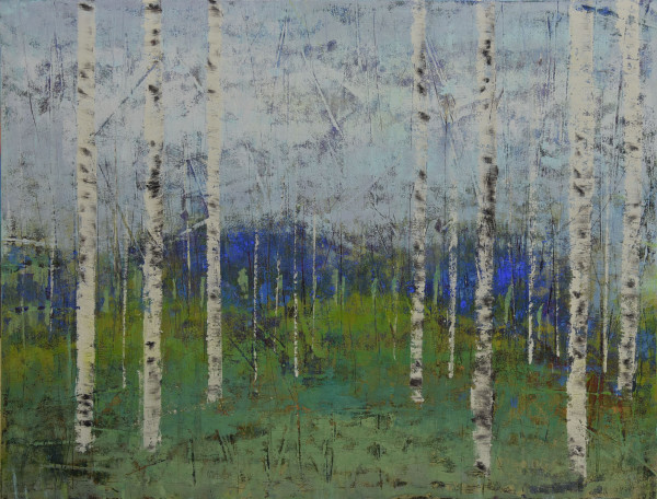 Forest Surprises 2, 30x40" by Ginnie Cappaert