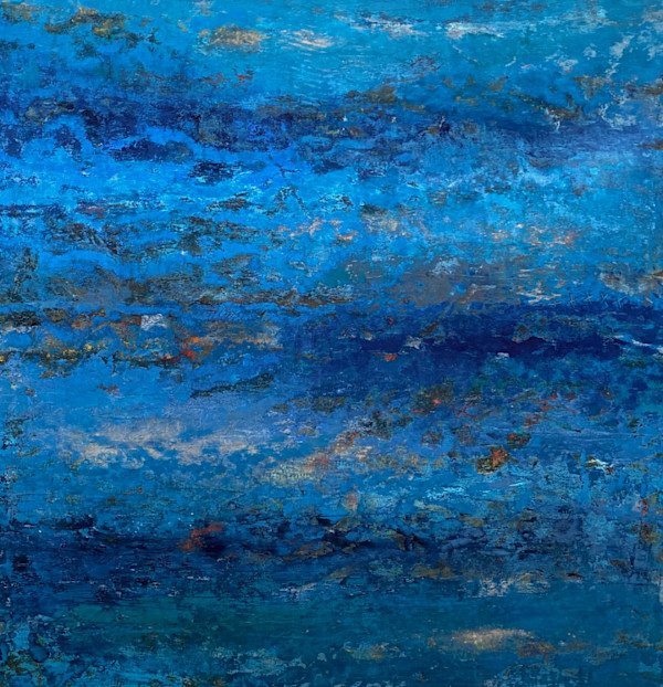 Healing Waters 3, 30x30" by Ginnie Cappaert