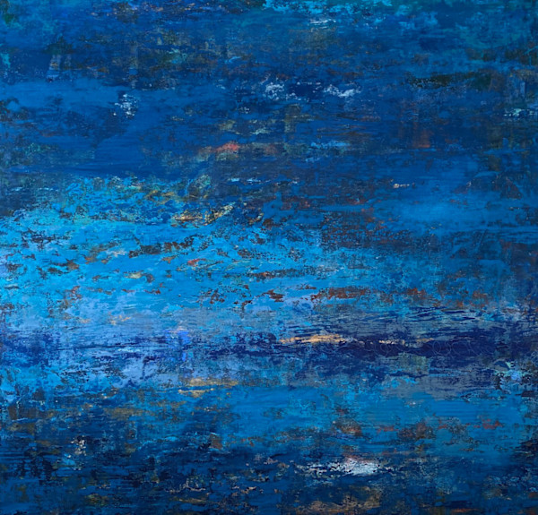 Healing Waters 2, 36x36" by Ginnie Cappaert