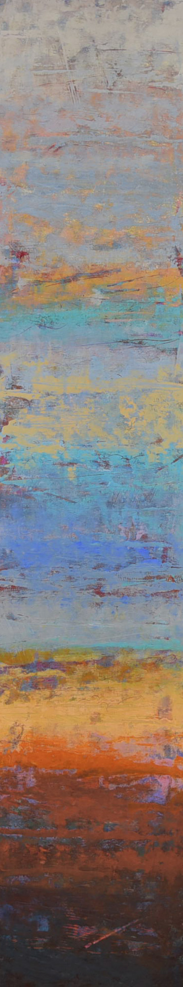 Holding Space in the Unknown 2, 60x12" by Ginnie Cappaert