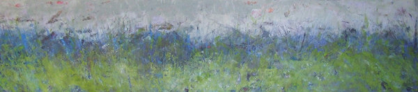 In The Meadow, 14x60" by Ginnie Cappaert