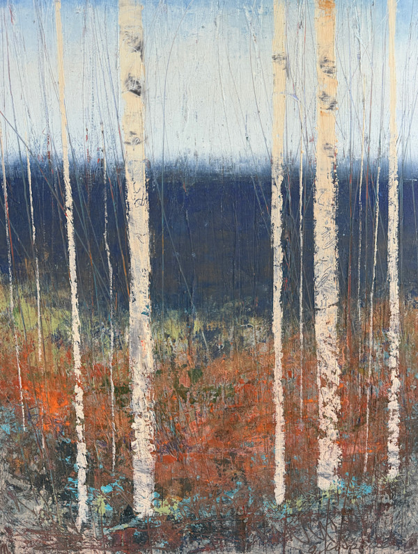 Leaning into Nature, 26x20" by Ginnie Cappaert, Image 1.