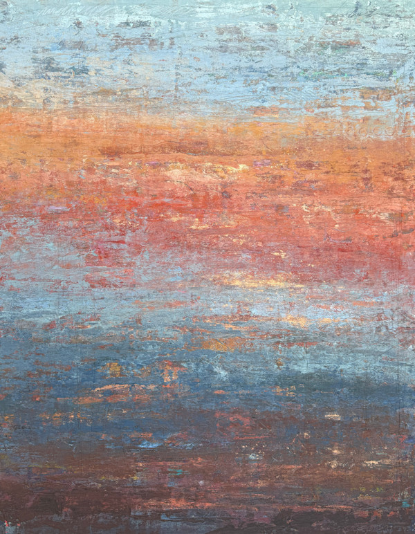 Marked by the Passage of Time, 50x40" by Ginnie Cappaert, Image 1.