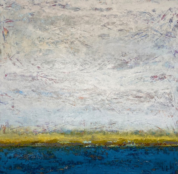 Morning Quiet, 40x40" by Ginnie Cappaert