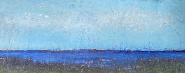 Morning Quiet, 60x22" by Ginnie Cappaert