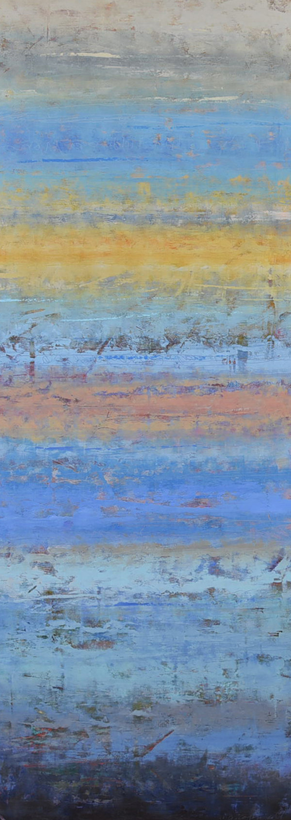 Morning Quiet, 60x22" by Ginnie Cappaert