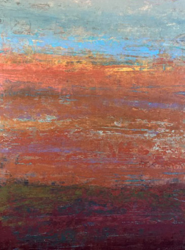 New Ground 2, 48x36" by Ginnie Cappaert